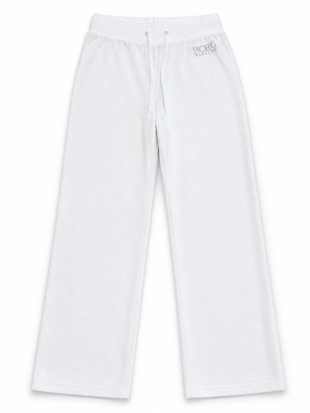 BCBGMaxAzria White Logo Sweatshirt